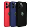 Forcell Soft Apple iPhone 15 szilikon tok, fekete