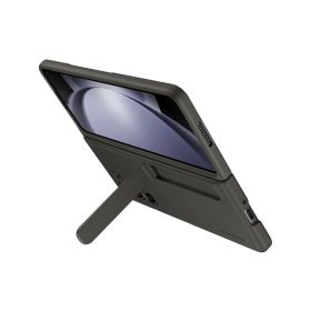 Samsung Galaxy Z Fold5 gyári Standing tok szíjjal, grafit