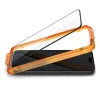 Spigen AlignMaster Glas.tR Apple iPhone 15 Pro Tempered kijelzővédő fólia (2db)
