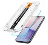 Spigen Glas.tR EZ Fit Apple iPhone 15 Pro tempered kijelzővédő fólia felhelyező kerettel (2db)