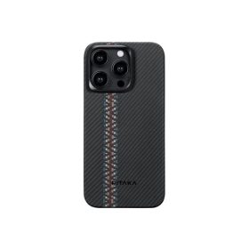   Pitaka Fusion Weaving MagEZ 4 600D, Apple iPhone 15 Pro tok, rhapsody