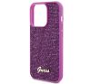 Guess Disco Metal Script Apple iPhone 15 Pro hátlap tok, fuksia