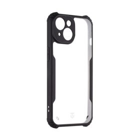   Tactical Quantum Stealth Apple iPhone 15 tok, fekete/átlátszó