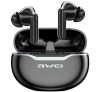 Awei T50 Pro bluetooth 5.3 TWS gamer fülhallgató, fekete