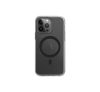Uniq Calio Apple iPhone 15 Pro Magsafe szilikon tok, fekete-átlátszó