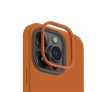 Uniq Lino Hue Apple iPhone 15 Pro Magsafe Szilikon tok, narancs