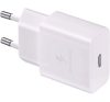 Samsung EP-T2510XWEGEU hálózati töltő USB-AUSB-C + USB-C kábel, 25W, 3A, fehér