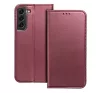 Samsung S24 Smart Magneto flip tok, burgundy