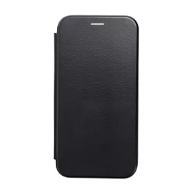   Forcell Elegance oldalra nyíló hátlap tok Samsung S24, ULTRA fekete