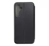 Forcell Elegance oldalra nyíló hátlap tok Samsung S24, PLUS fekete