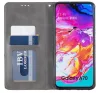 Sony Xperia 8, oldalra nyíló tok, szürke