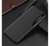 Huawei P40 Lite, oldalra nyíló tok, fekete