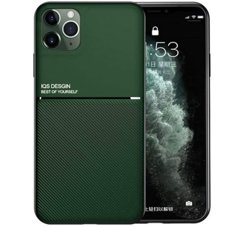 Samsung Galaxy A21 SM-A210F, szilikon tok, sötétzöld