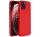 Apple iPhone 5 / 5S / SE, szilikon tok, piros