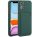 Samsung Galaxy M51 SM-M515F, szilikon tok, sötétzöld