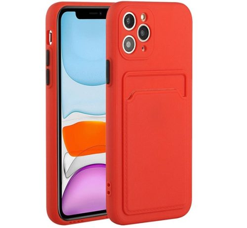Samsung Galaxy Note 20 Ultra / 20 Ultra 5G SM-N985 / N986, szilikon tok, piros
