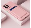 Samsung Galaxy A21 SM-A210F, szilikon tok, rózsaszín