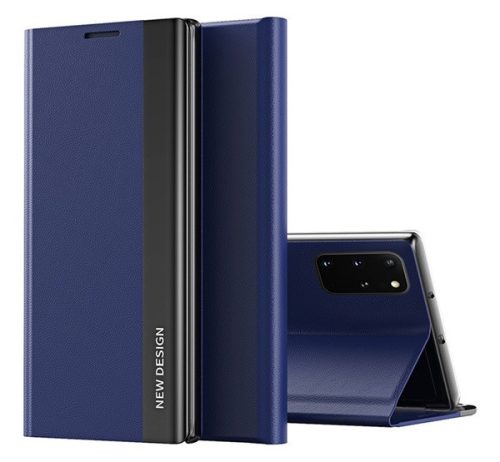 Samsung Galaxy Note 20 Ultra / 20 Ultra 5G SM-N985 / N986, oldalra nyíló tok, sötétkék