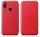 Huawei P40 Lite E, oldalra nyíló tok, piros