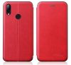 Xiaomi Redmi Note 10 / Note 10S / Poco M5s, oldalra nyíló tok, piros