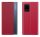 Huawei Mate 40 Pro, oldalra nyíló tok, piros