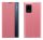 Samsung Galaxy A20s SM-A207F, oldalra nyíló tok, rózsaszín