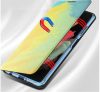 Samsung Galaxy A20 / A30 SM-A205F / A305F, oldalra nyíló tok, színes/lila