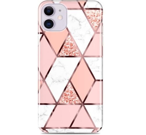 Apple iPhone 6 / 6S, szilikon tok, színes/rózsaszín