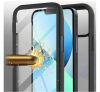 Samsung Galaxy A71 5G SM-A716F, szilikon hátlap és műanyag előlapi tok, fekete