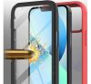 Samsung Galaxy A31 SM-A315F, szilikon hátlap és műanyag előlapi tok, fekete/piros