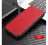 Huawei Honor 10X Lite, oldalra nyíló tok, piros