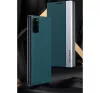 Apple iPhone 12 / 12 Pro, oldalra nyíló tok, piros