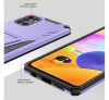 Samsung Galaxy S20 Ultra 5G SM-G988, műanyag hátlap védőtok szilikon belső, lila