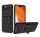 Samsung Galaxy Note 20 / 20 5G SM-N980 / N981, műanyag hátlap védőtok szilikon belső, fekete