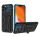 Samsung Galaxy A02 SM-A022F, műanyag hátlap védőtok szilikon belső, fekete/kék