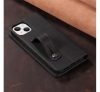 OnePlus 9R, oldalra nyíló tok, fekete