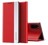 Huawei Honor 90 Lite, oldalra nyíló tok, piros