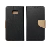 Fancy Samsung Galaxy S23 FE flip tok, fekete / arany