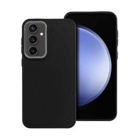   Frame Samsung Galaxy S23 FE közepesen ütésálló tok kameravédő kerettel, fekete