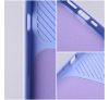 Slide kameravédős szilikon tok  Samsung A25 5G, lavender