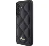 Guess Quilted Metal Logo Samsung GalaxyS23 FE tok, fekete