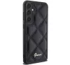 Guess Quilted Metal Logo Samsung GalaxyS23 FE tok, fekete