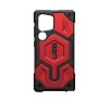 UAG Monarch Pro Kevlar Samsung Galaxy S24 Ultra mágneses tok, crimson piros