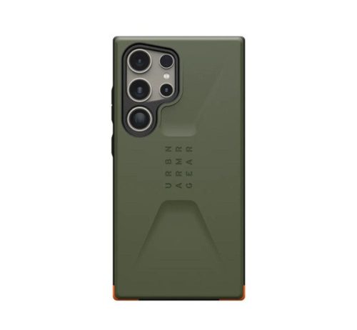 UAG Civilian Samsung Galaxy S24 Ultra tok, Olive zöld