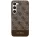 Guess 4G Stripe Samsung Galaxy S24+ szilikon tok, barna