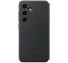 Samsung Galaxy S24 Smart View gyári flip tok, fekete, EF-ZS921CBE