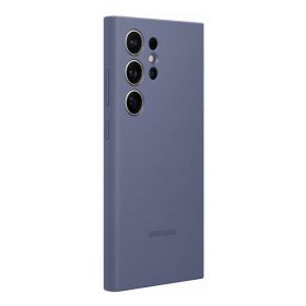   Samsung Galaxy S24 Ultra szilikon gyári tok, Lila, EF-PS928TVEG