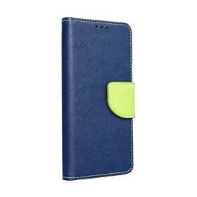 Fancy Xiaomi Redmi Note 13 Pro 5G flip tok, kék-lime