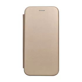   Forcell Elegance oldalra nyíló hátlap tok Xiaomi Redmi Note 13 5G, arany