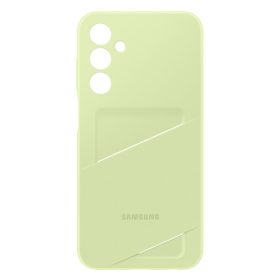 Samsung Galaxy A25 A256 kártyatartós gyári tok, Lime